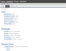 Tablet Screenshot of forum.muaway.net
