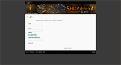 Desktop Screenshot of golds.shop.muaway.net
